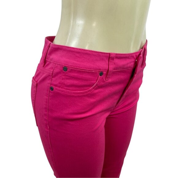 Talbots Womens Pink Mid-Rise Skinny Jeans Sz 6/28 - New - Picture 5 of 10
